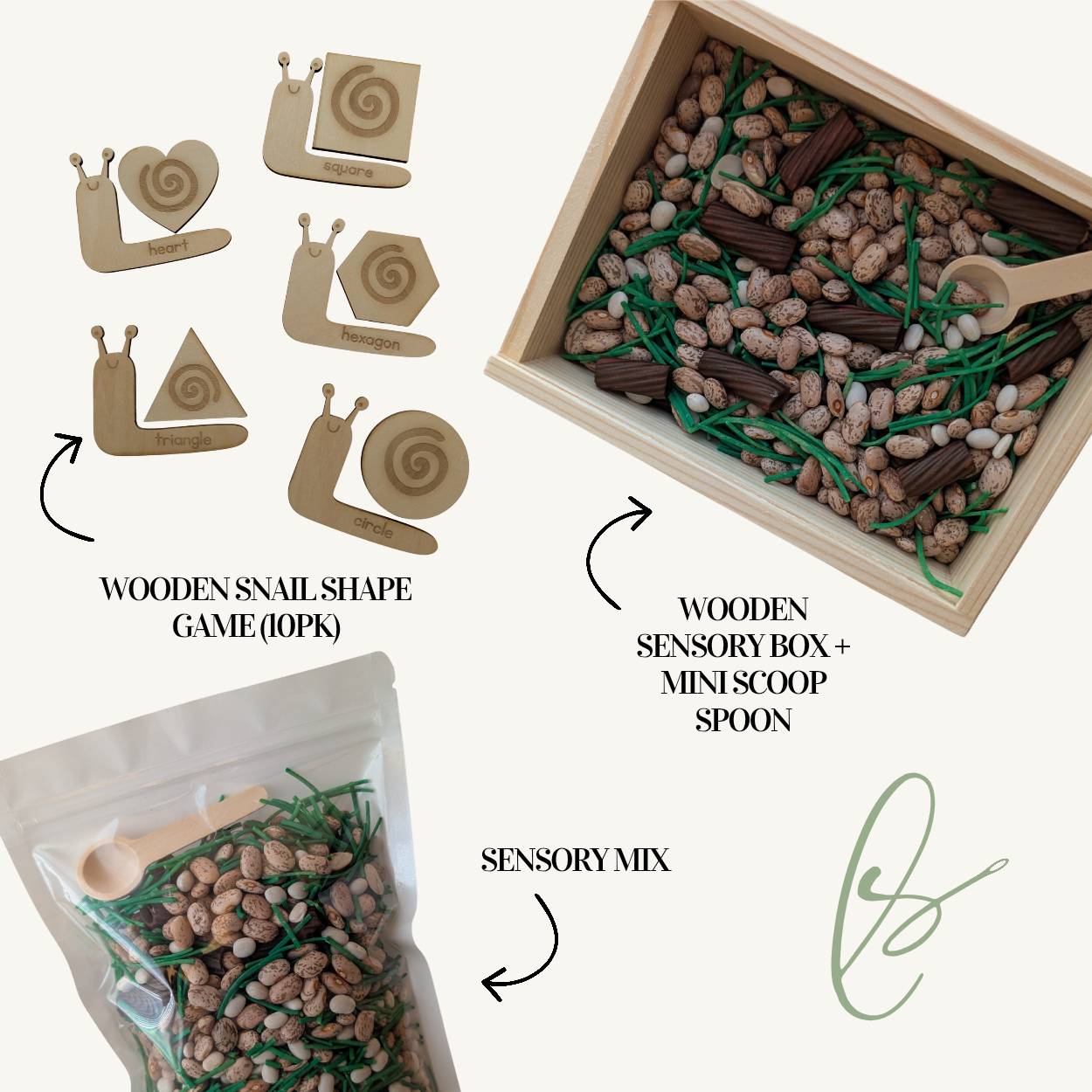 Slugs + Bugs Sensory Set