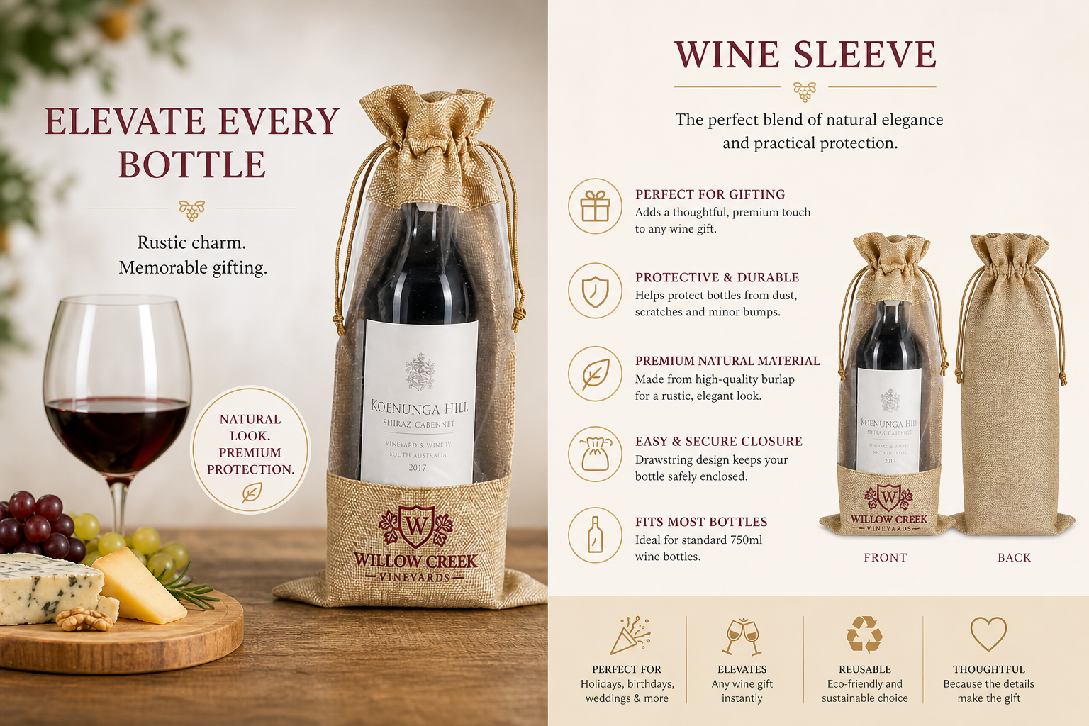Wine Bottle Sleeve