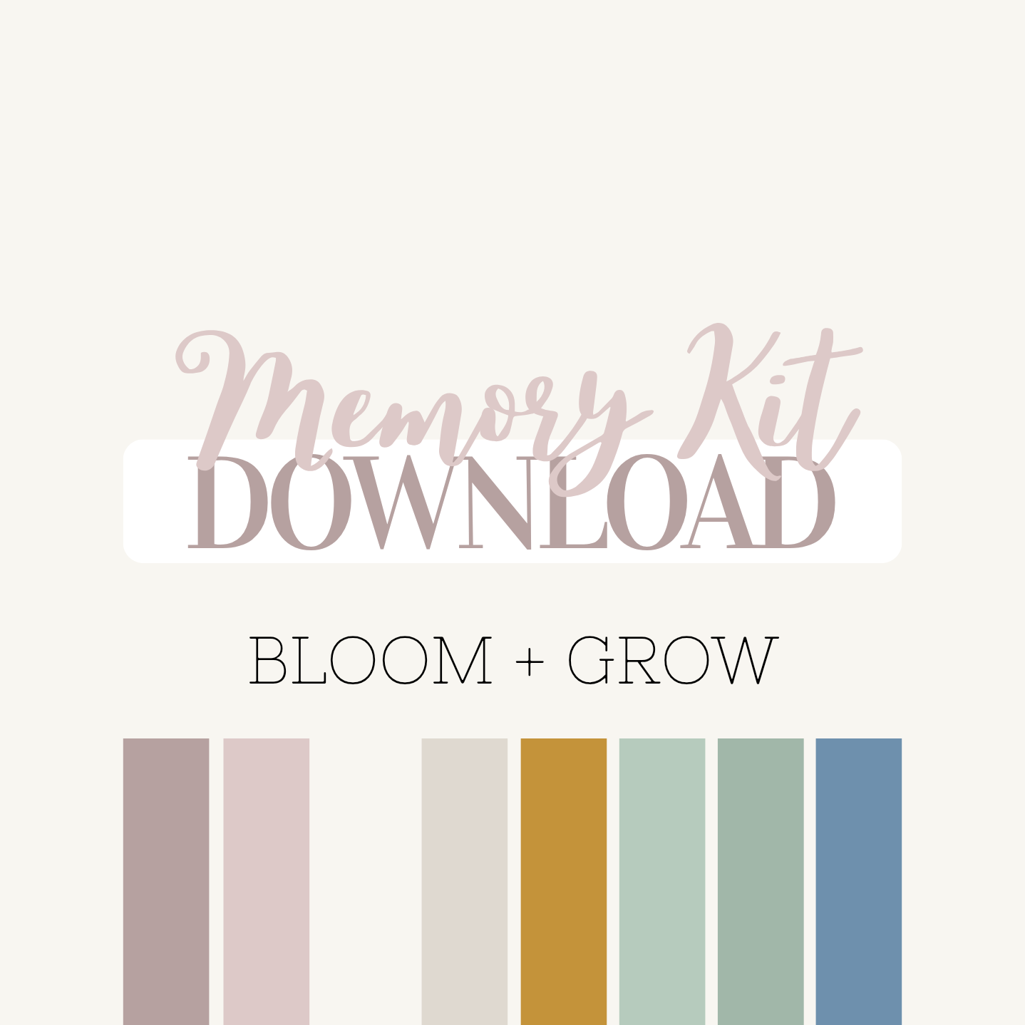 BLOOM + GROW