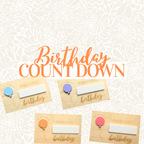 Happy Birthday Count Down Board