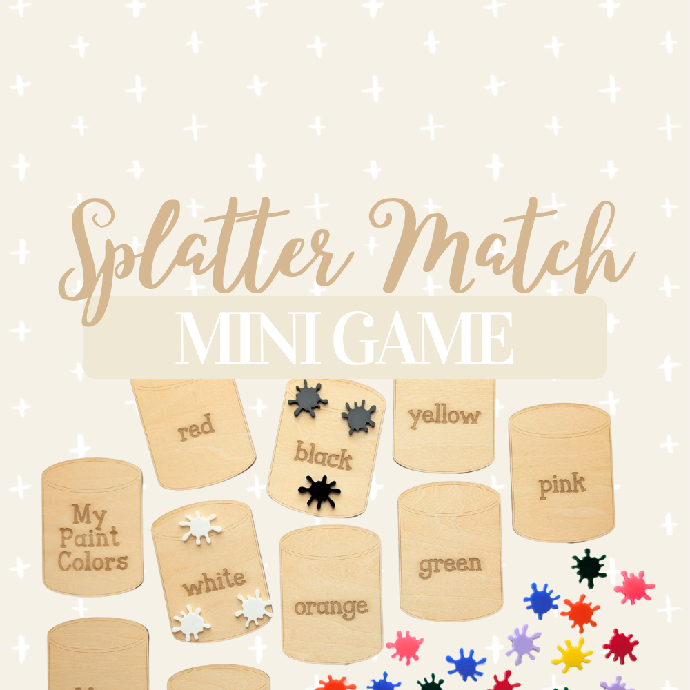 Splatter Match Mini Game