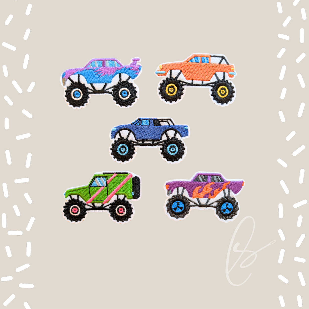 Monster Truck Patches