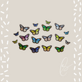 Cool Butterflies Patch Set