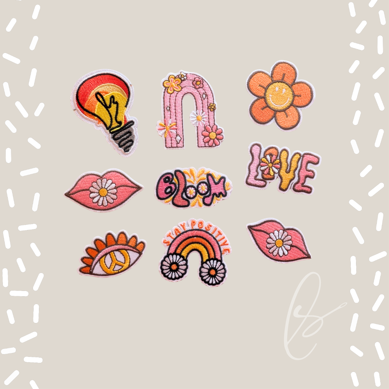 Groovy Love Patches