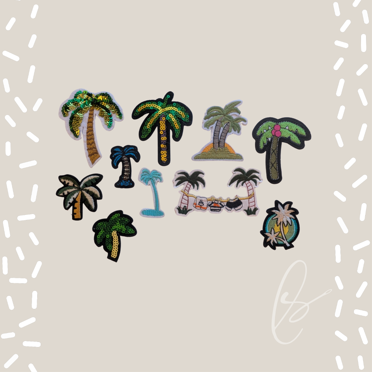Pretty Palms Patches