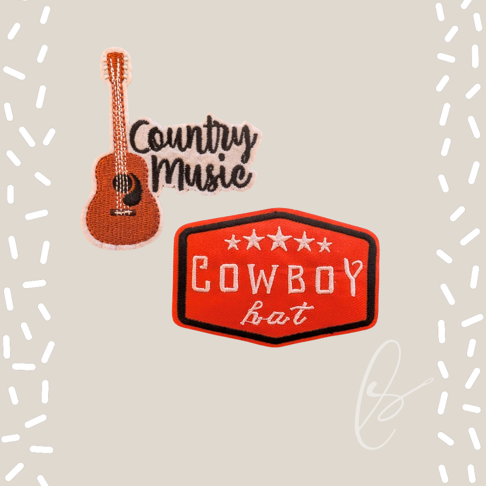 Cowboy Music Patches