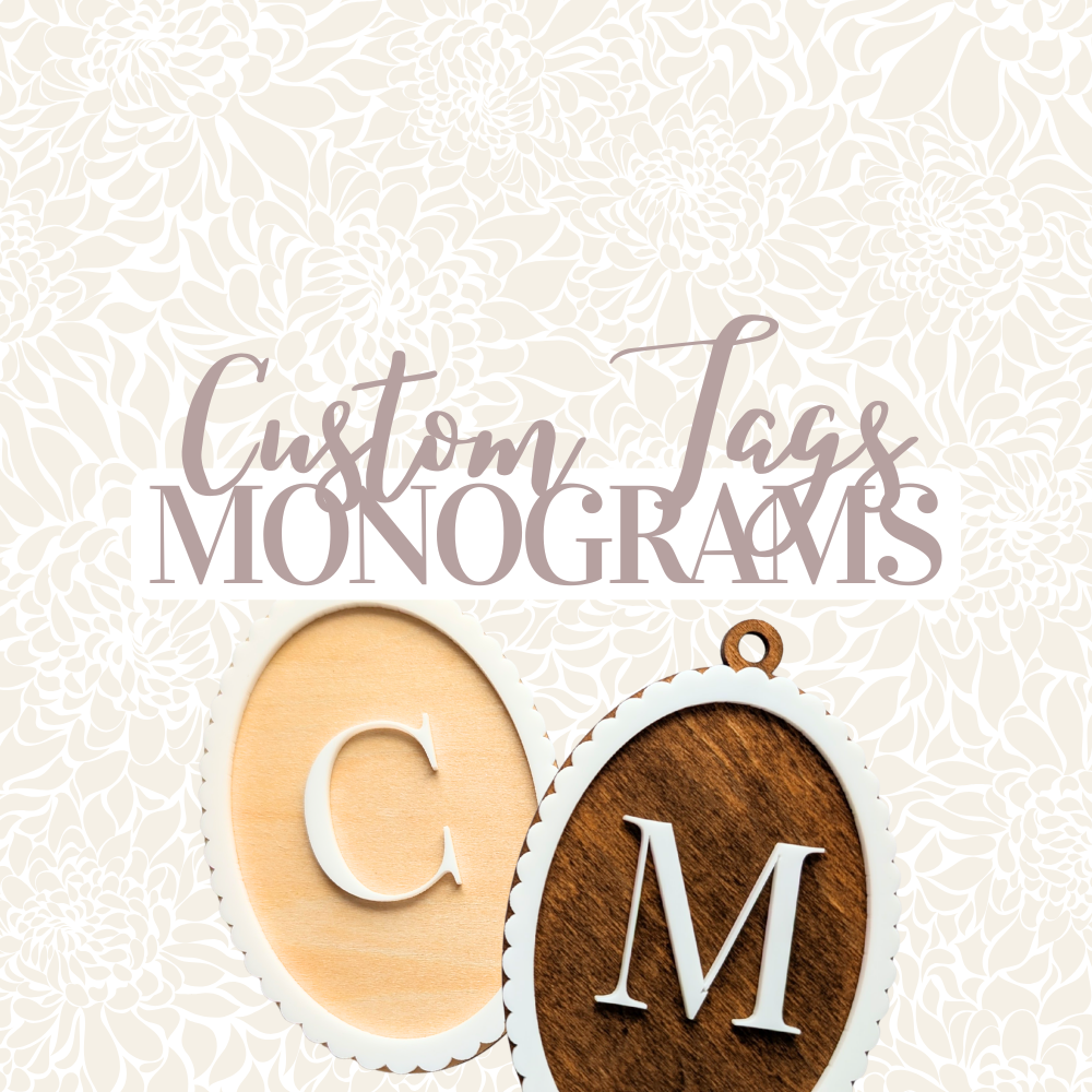 Monogram Tags