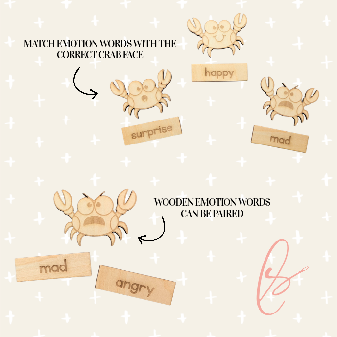 Crab Emotion Matching Game