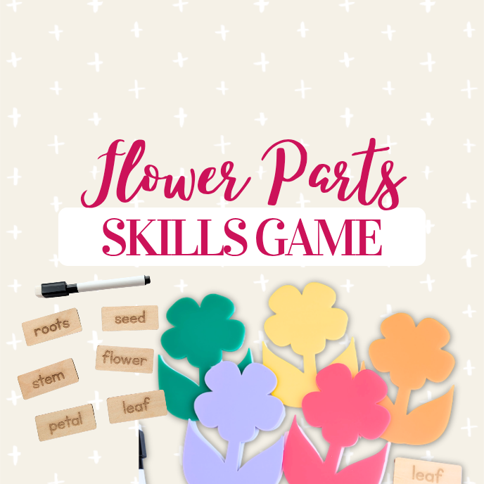 Flower Parts Skills Game